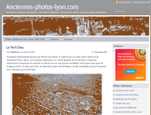 Tablet Screenshot of anciennes-photos-lyon.com